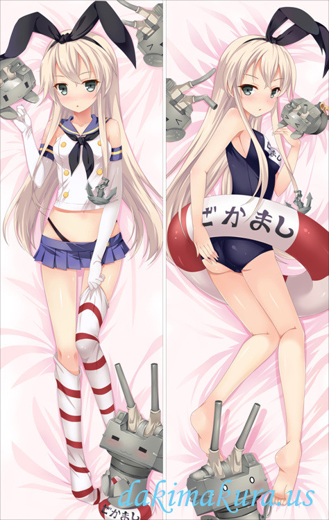 Kantai Collection - Destroyer Shimakaze Full body waifu anime pillowcases